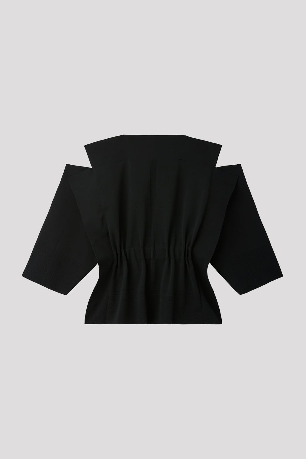 MILAN CREASE COLLARLESS JACKET