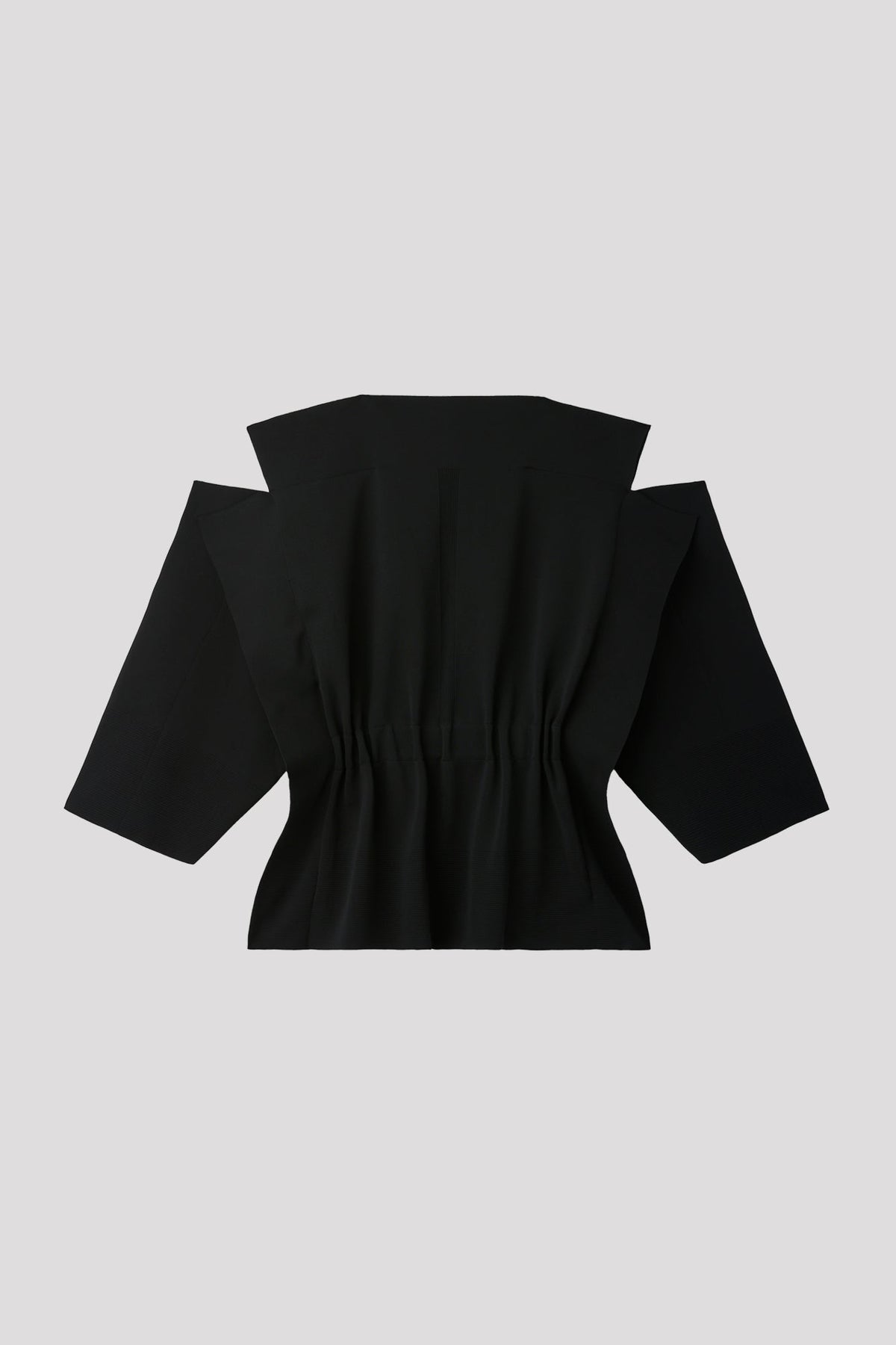 MILAN CREASE COLLARLESS JACKET