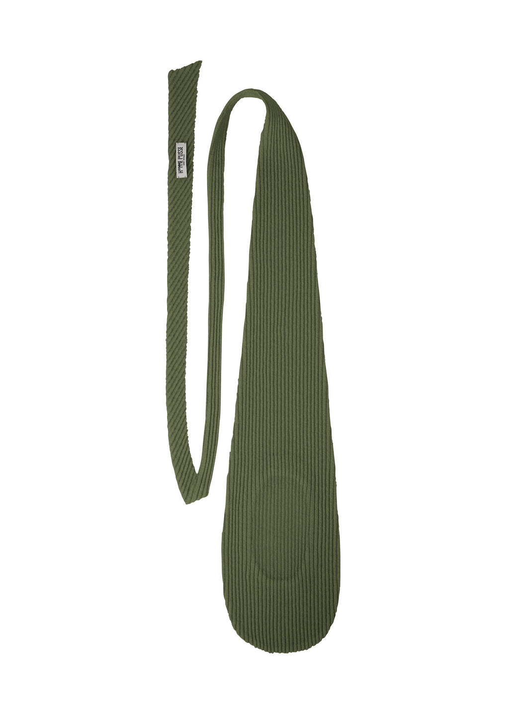 Pleated Seersucker Tie