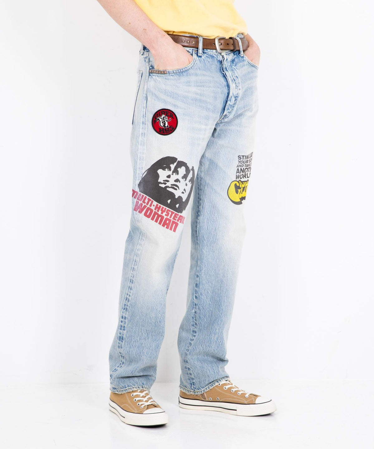 HYSTERIC DAYS 50'S XX Straight Denim Pants