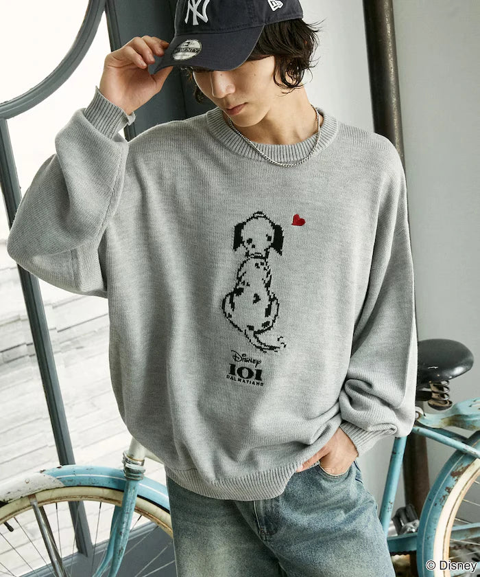 Special Order 101 DALMETIANS HEART KNIT