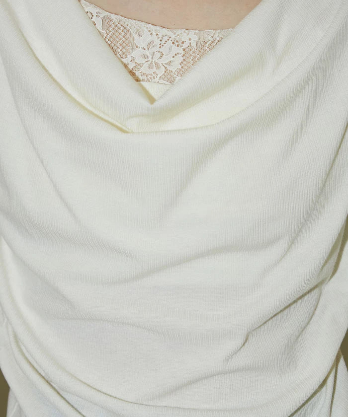 Race Layered Tereko Draped T-Shirt Limited Edition