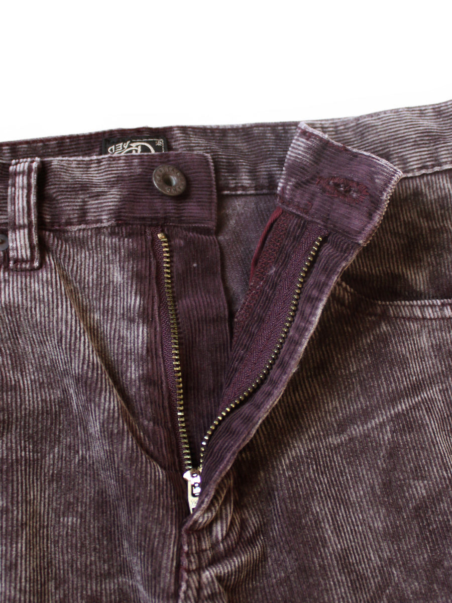 14W Corduroy Pencil Skirt (Dirty Dyed)