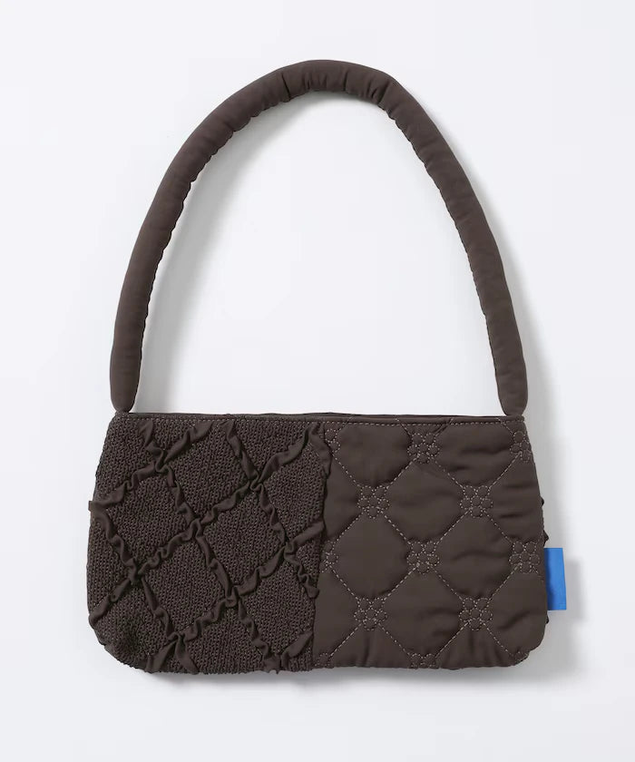 Flower Quilt Patchwork One Handle Bag