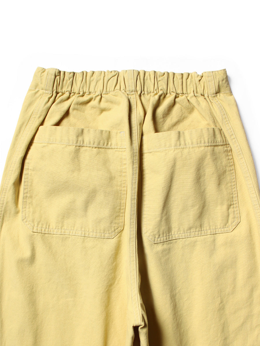 Canvas W Knee Easy Baggy Pants
