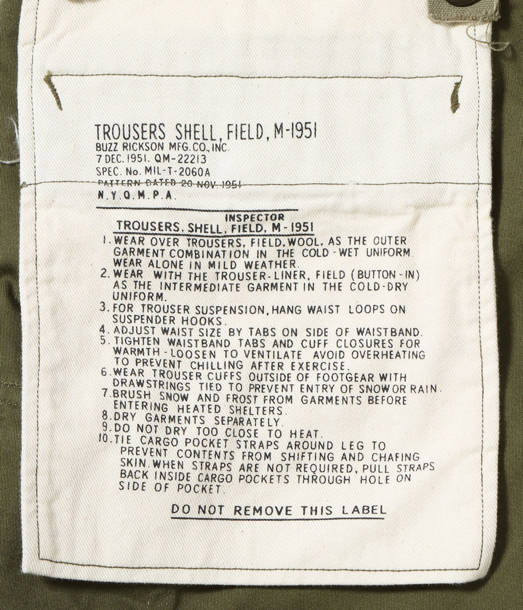Trousers, Shell, Field, M-51 Shorts
