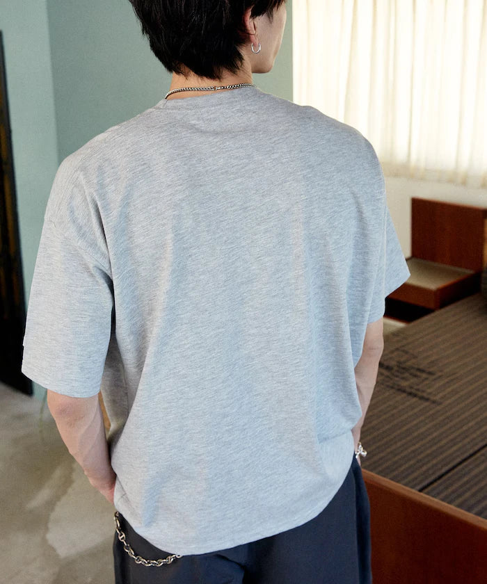 MLB One-Point Flower Embroidery T-Shirt