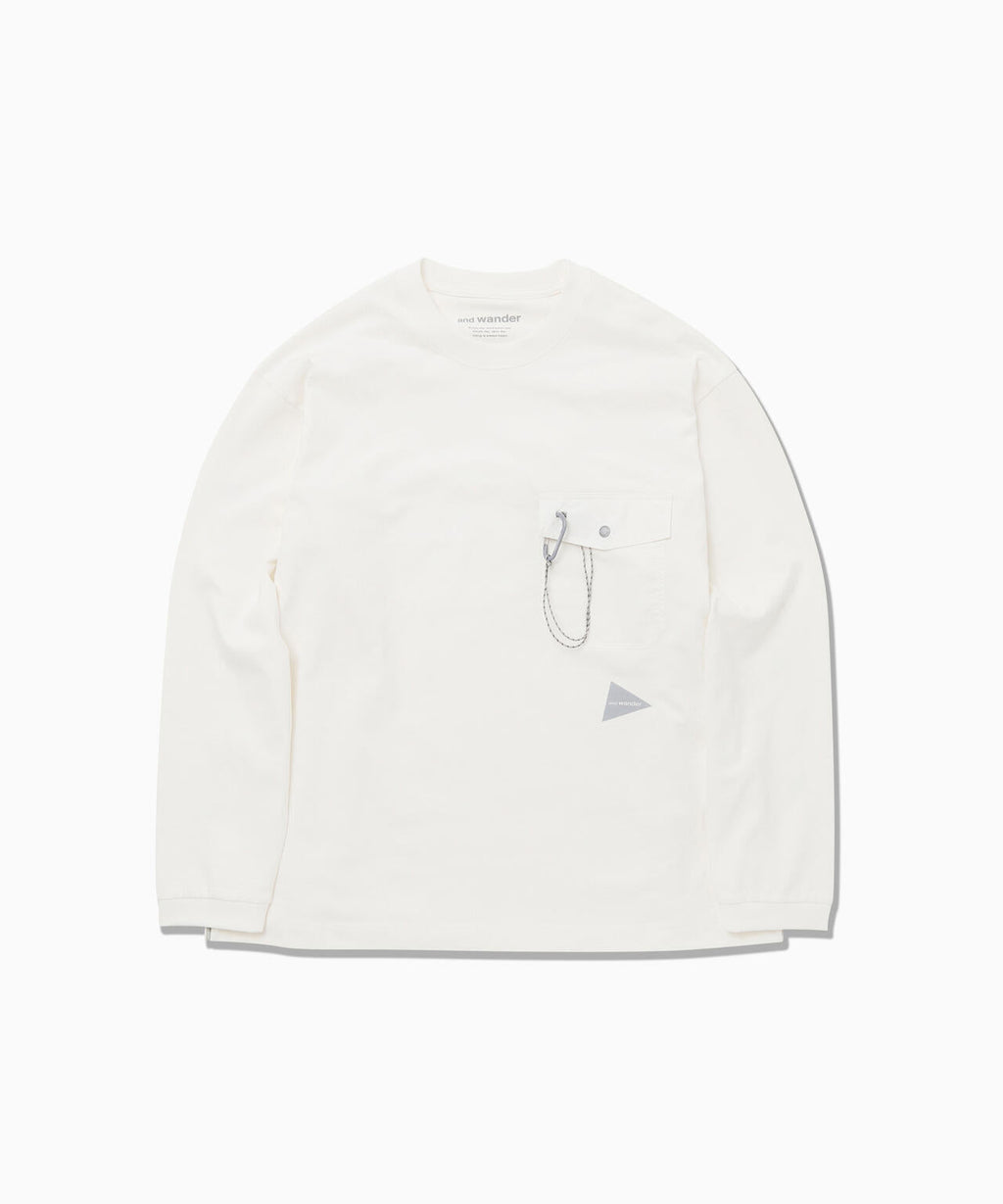 heavy cotton pocket LS T