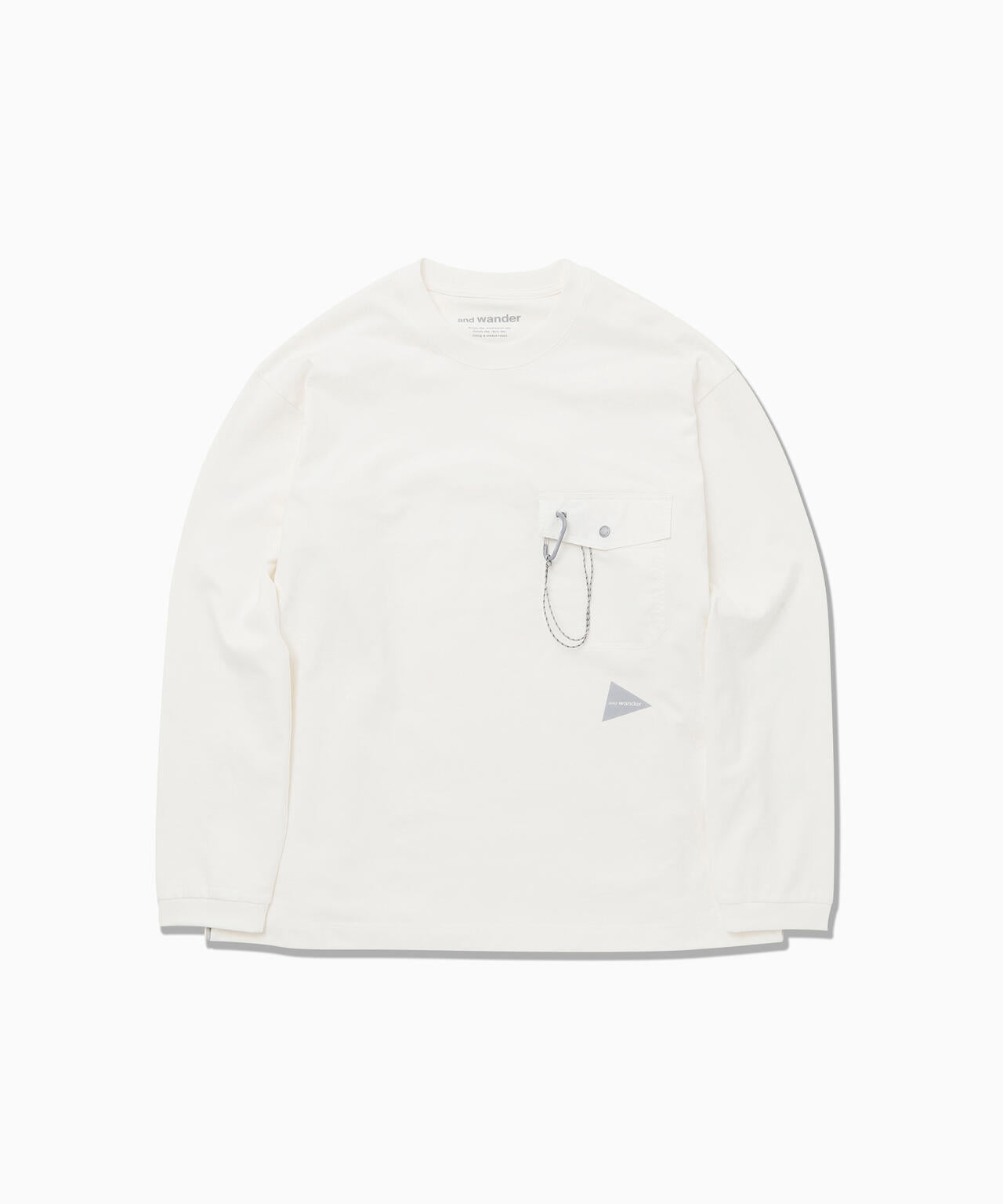 heavy cotton pocket LS T