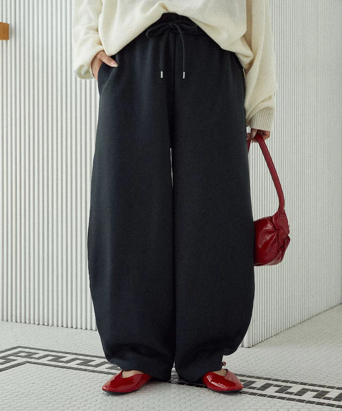 Brushed Back Sweat Curve Pants Limited Edition