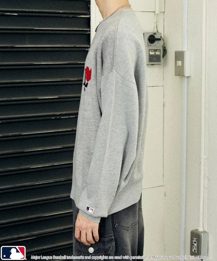 Custom HEART LOGO KNIT