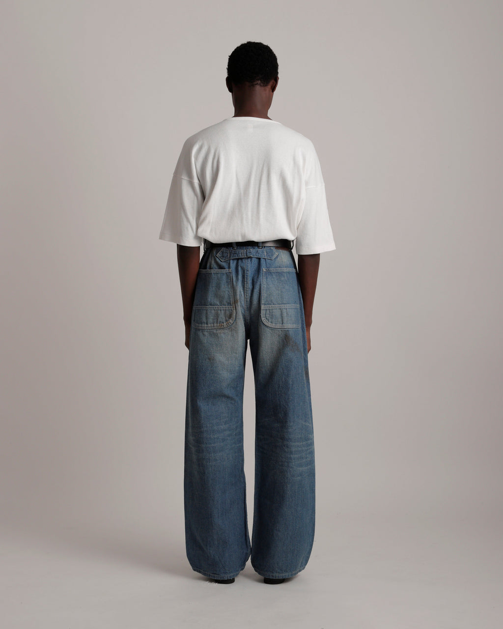LOT.717 PAINTER PANTS WITH BUCKLE