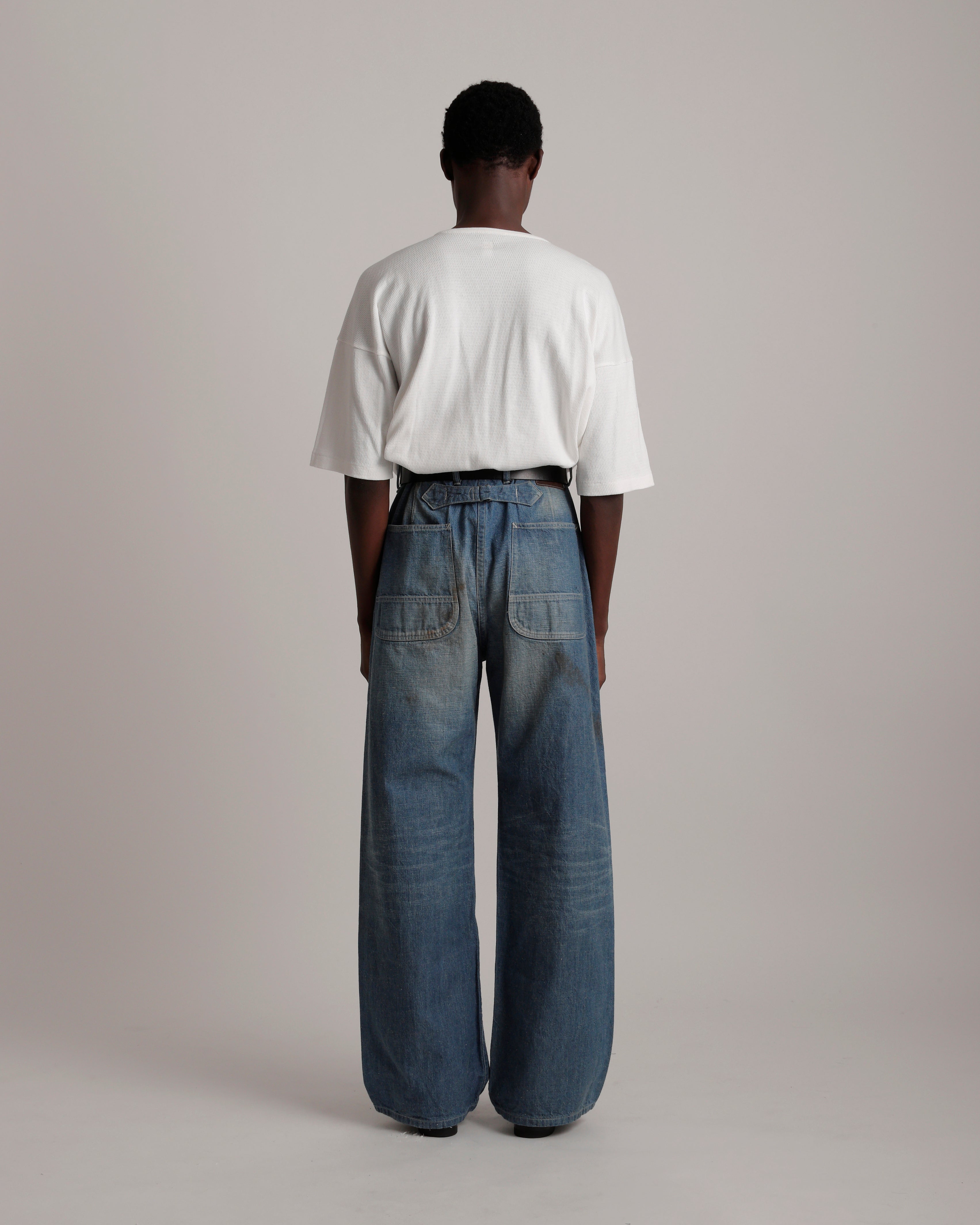 LOT.717 PAINTER PANTS WITH BUCKLE