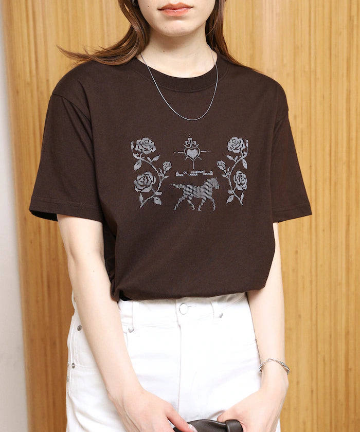Organic Cotton Dot Graphic T-Shirt