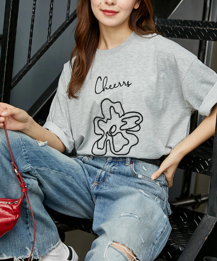 Love Pop Studio Code Flower T-Shirt
