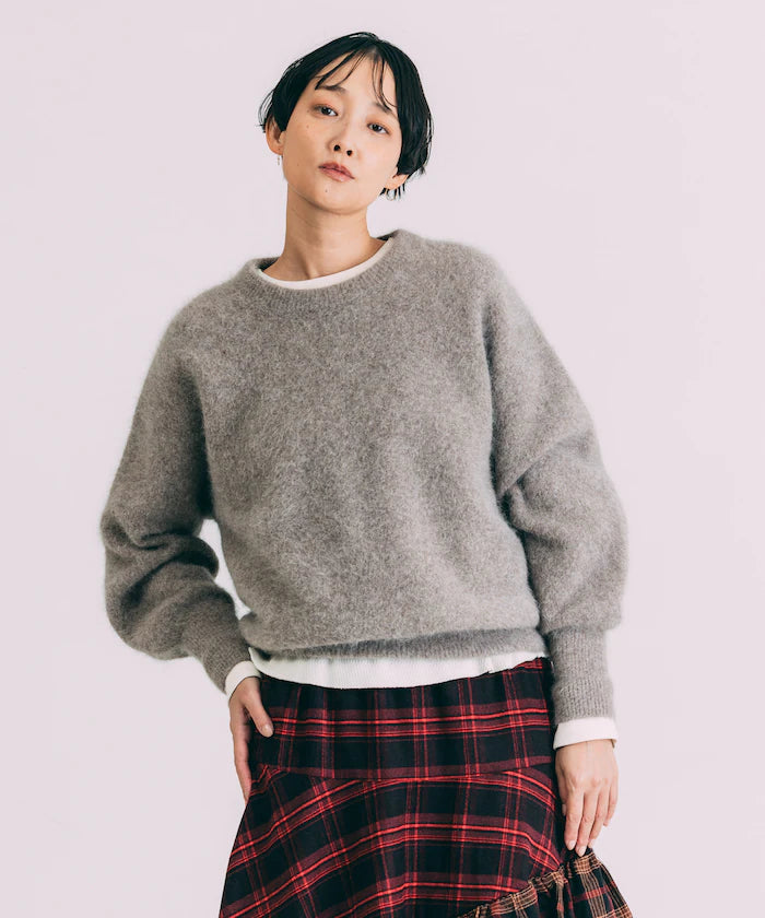 Fluffy Knit Pullover