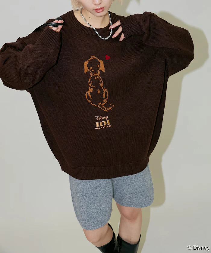 Special Order 101 DALMETIANS HEART KNIT