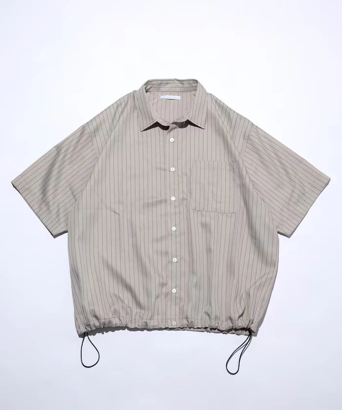 Spindle Stripe Short Sleeve Shirt / Compatible with Setup