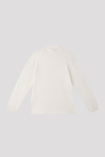 SOFT HIGH GAUGE MOCKNECK LONG SLEEVE TOP