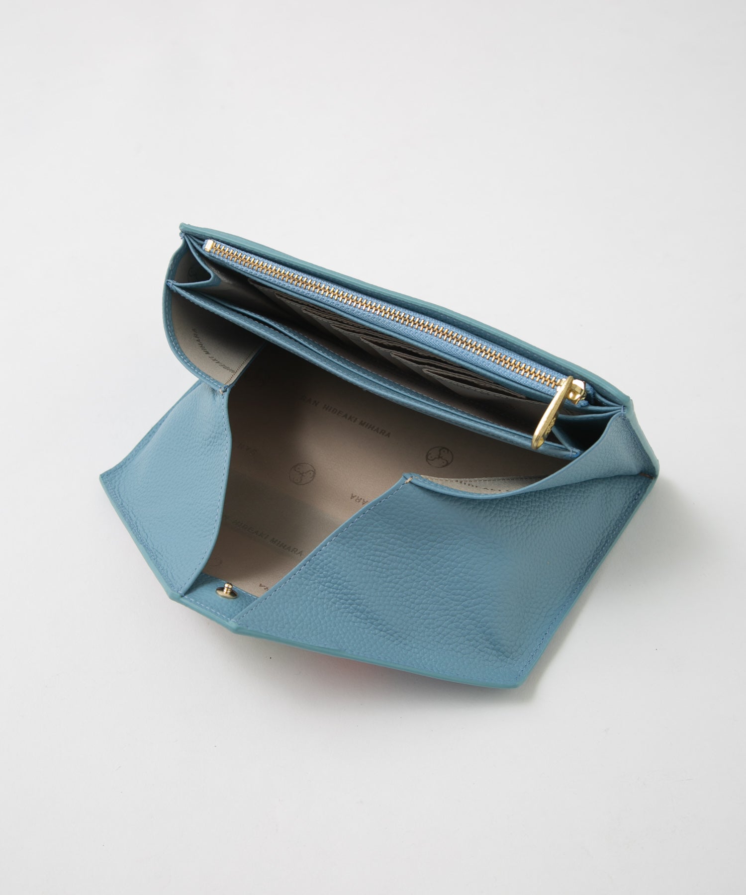 SHOGO SEKINE Collaboration Mail-Type Long Wallet Light Blue SIF-SKN#36