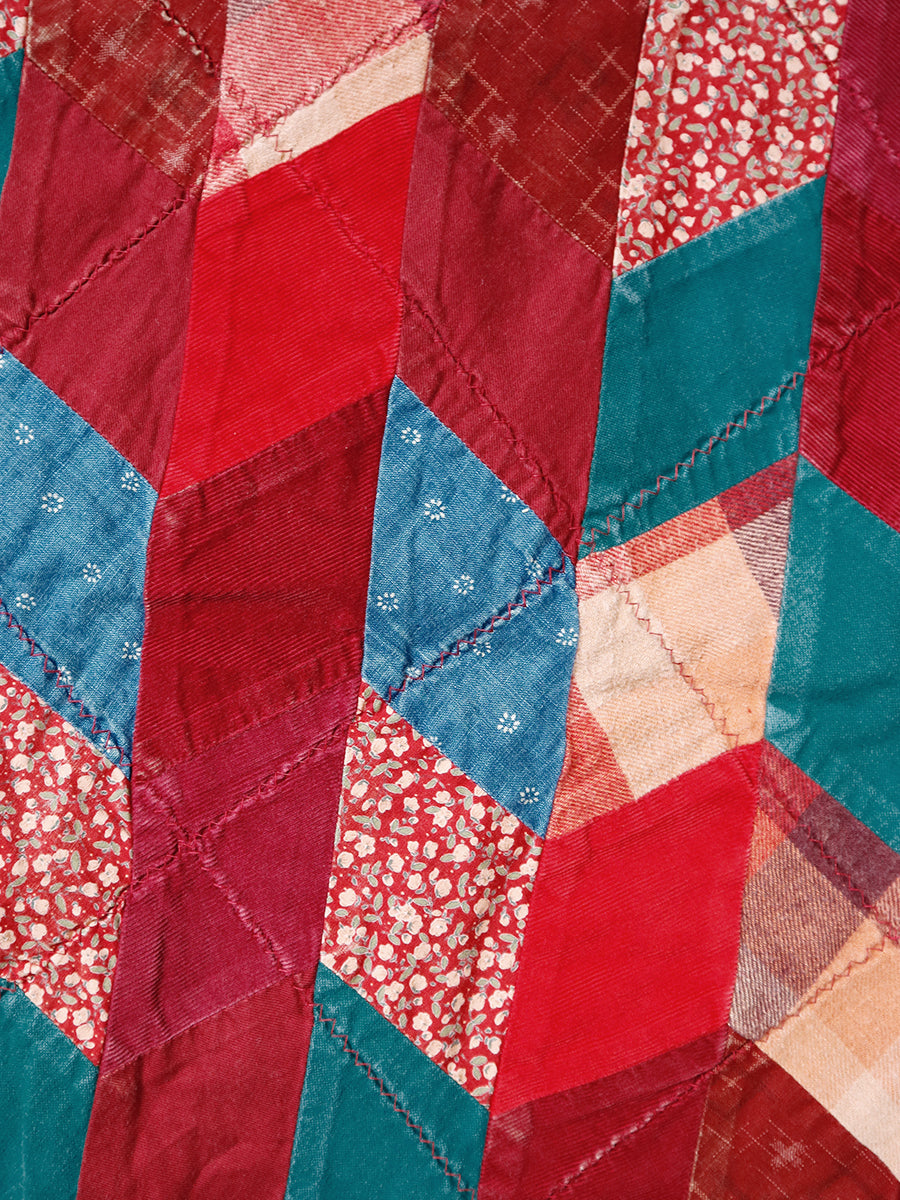 YABANE Quilt Patchwork Chateau Bolero