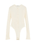 HENLEY NECK BODYSUIT