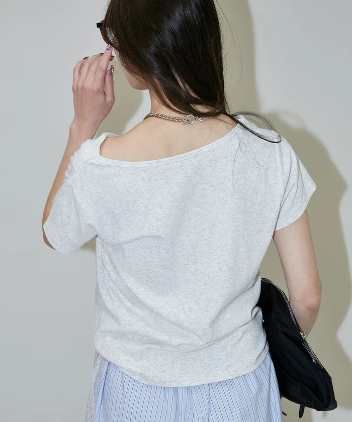 2WAY Draped T-Shirt Limited Release