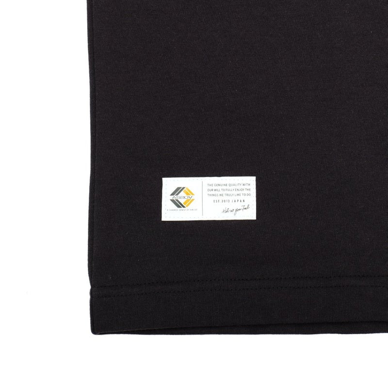 CORDURA MOCK NECK GOLF SERIES/ BLACK