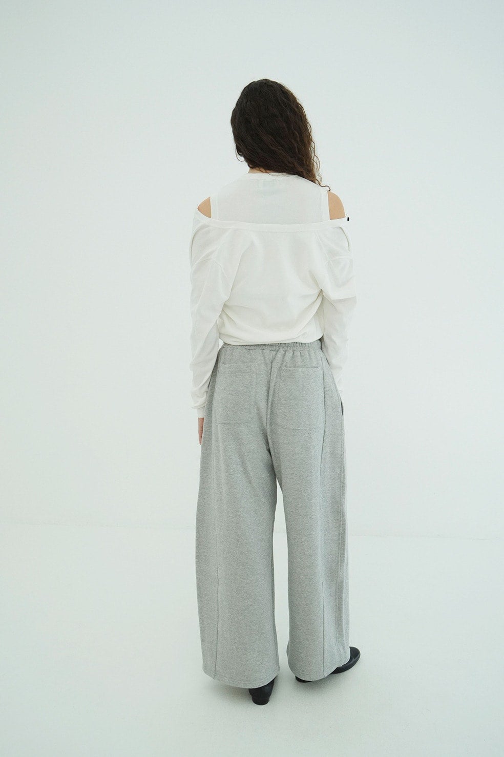 W LAYERED KNIT CARDIGAN
