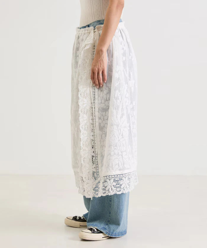 2WAY Lace Camidress & Lace Layered Skirt