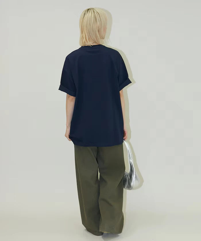 <Functional Material>Mickey Mouse Face T-Shirt Limited Edition