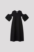 POTTERY REEF SHORT BELL SLEEVE FLARE DRESS