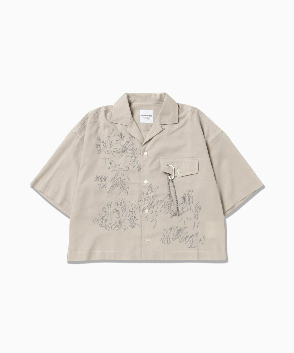 reflective embroidery shirt