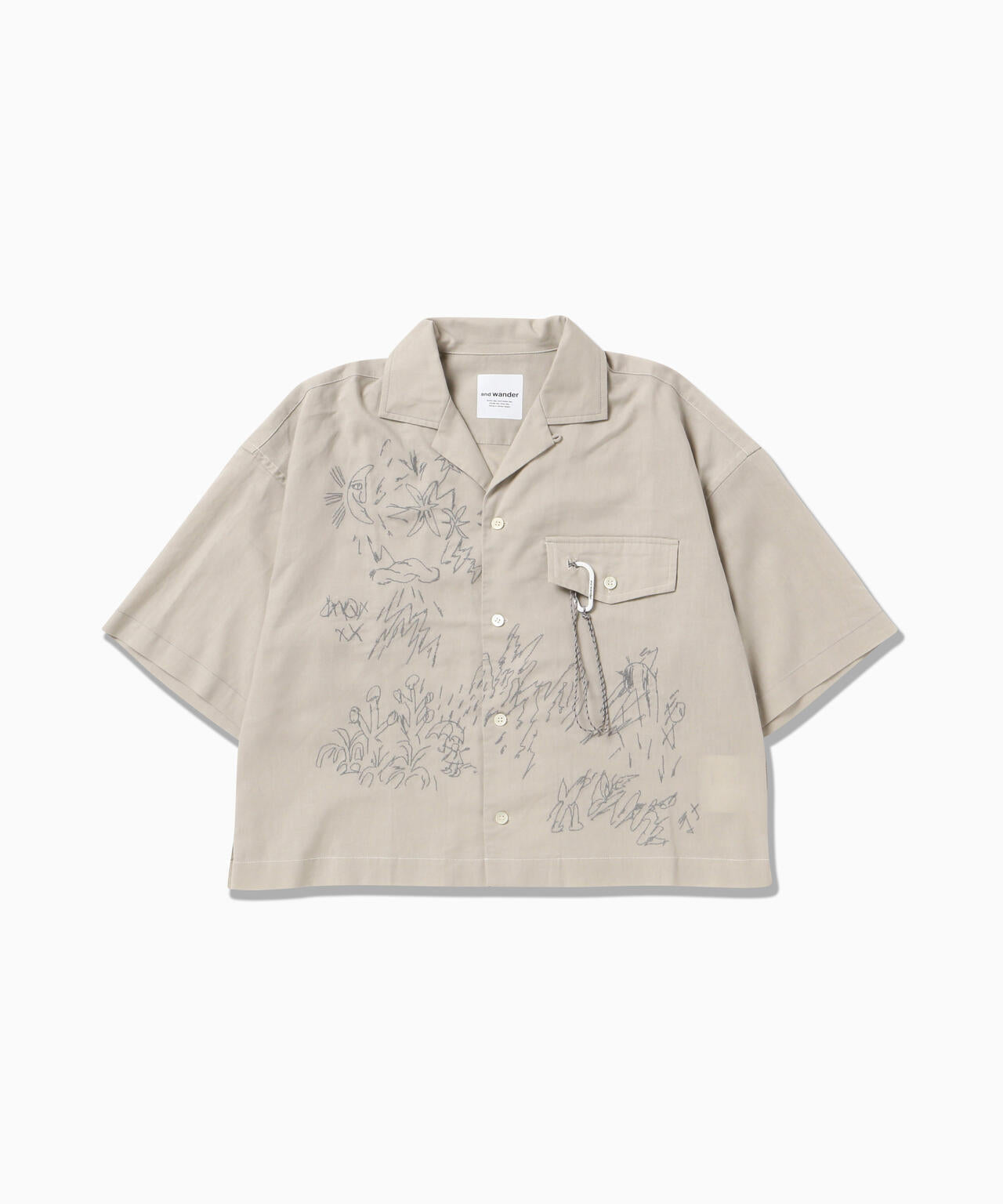 reflective embroidery shirt