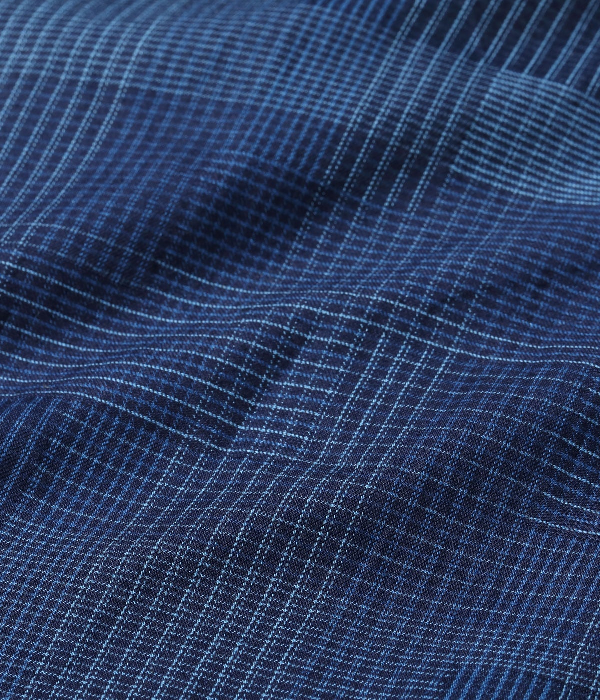 INDIGO PATCHWORK WORK SHIRT