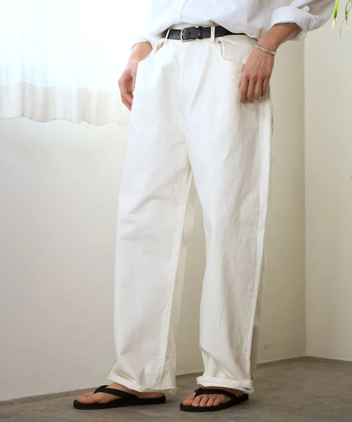 Design Tuck Japan Denim / Wide Silhouette