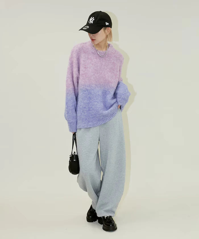 Brushed Back Sweat Curve Pants Limited Edition