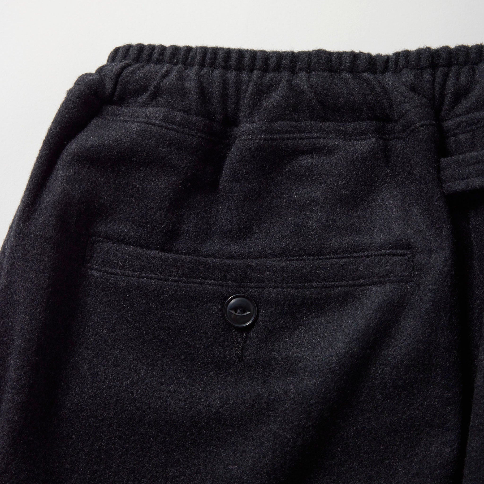 GL42576 / SUPER 160's WOOL HERRINGBONE MOSSER 1TUCK EASY PANTS