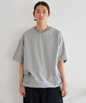 6 Ounce Side Pocket Spindle Short Sleeve T-Shirt / Big Silhouette
