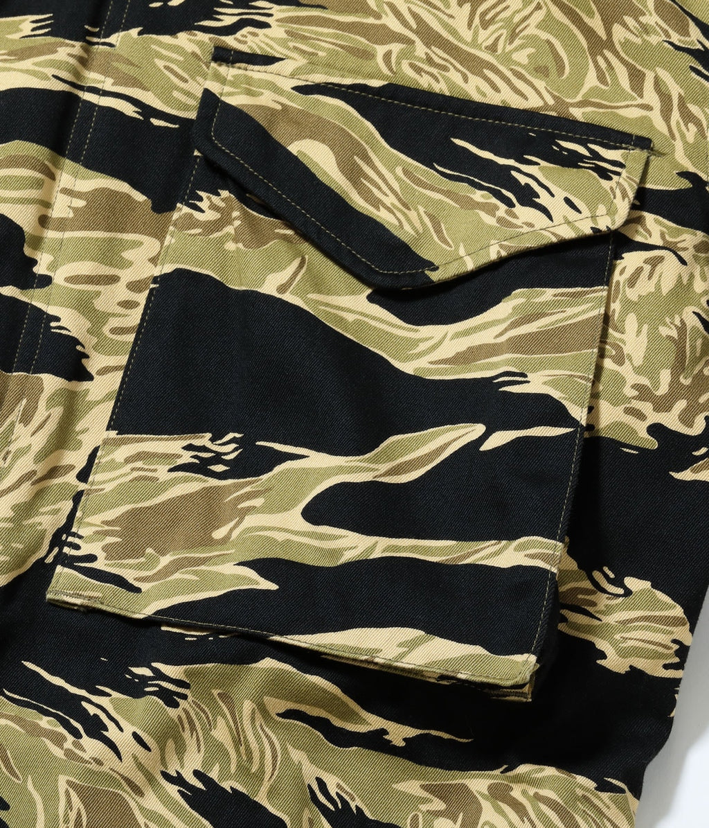 Jacket, Man's Field, M-65 Tiger Camouflage Civilian Model