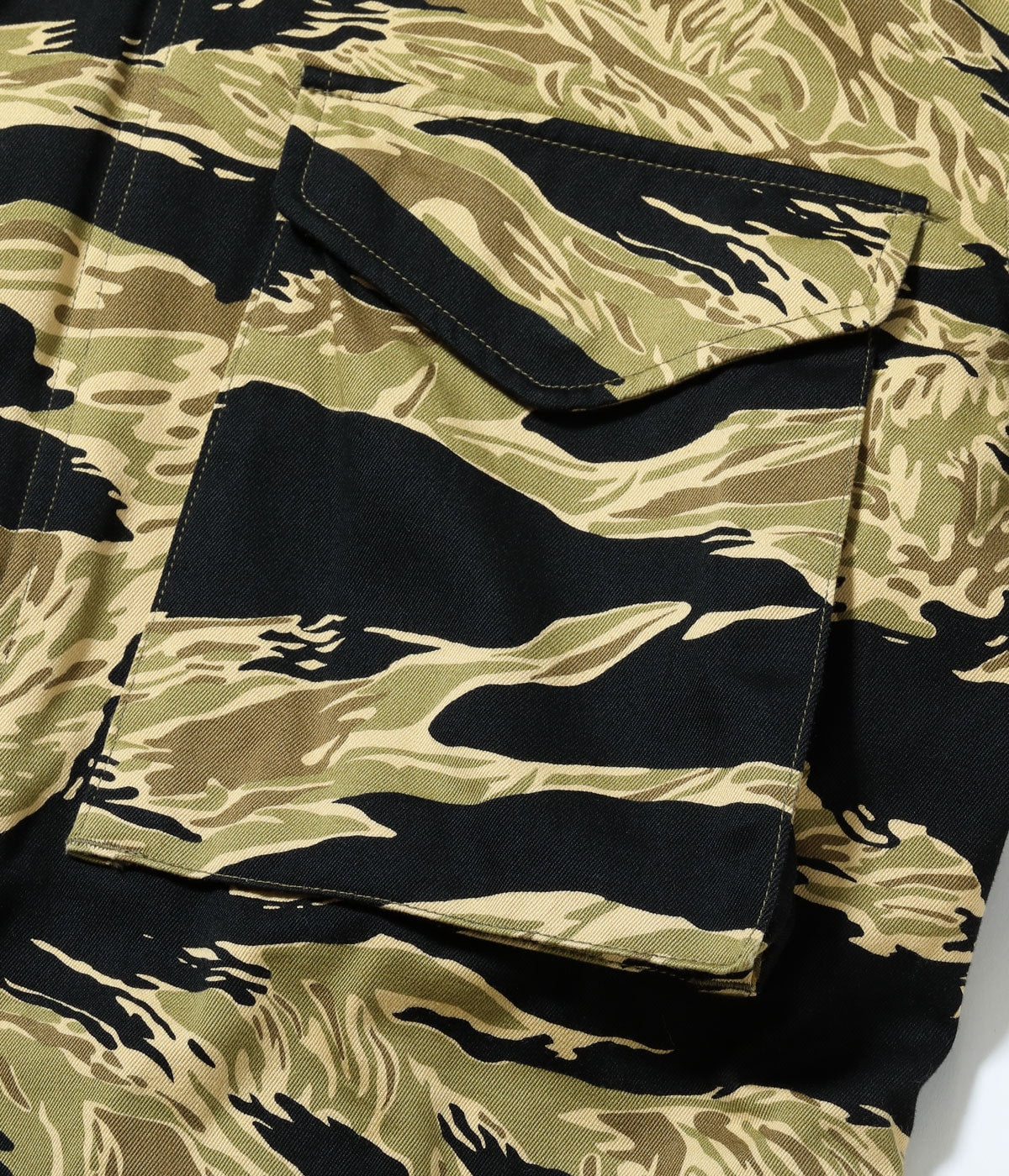 Jacket, Man's Field, M-65 Tiger Camouflage Civilian Model