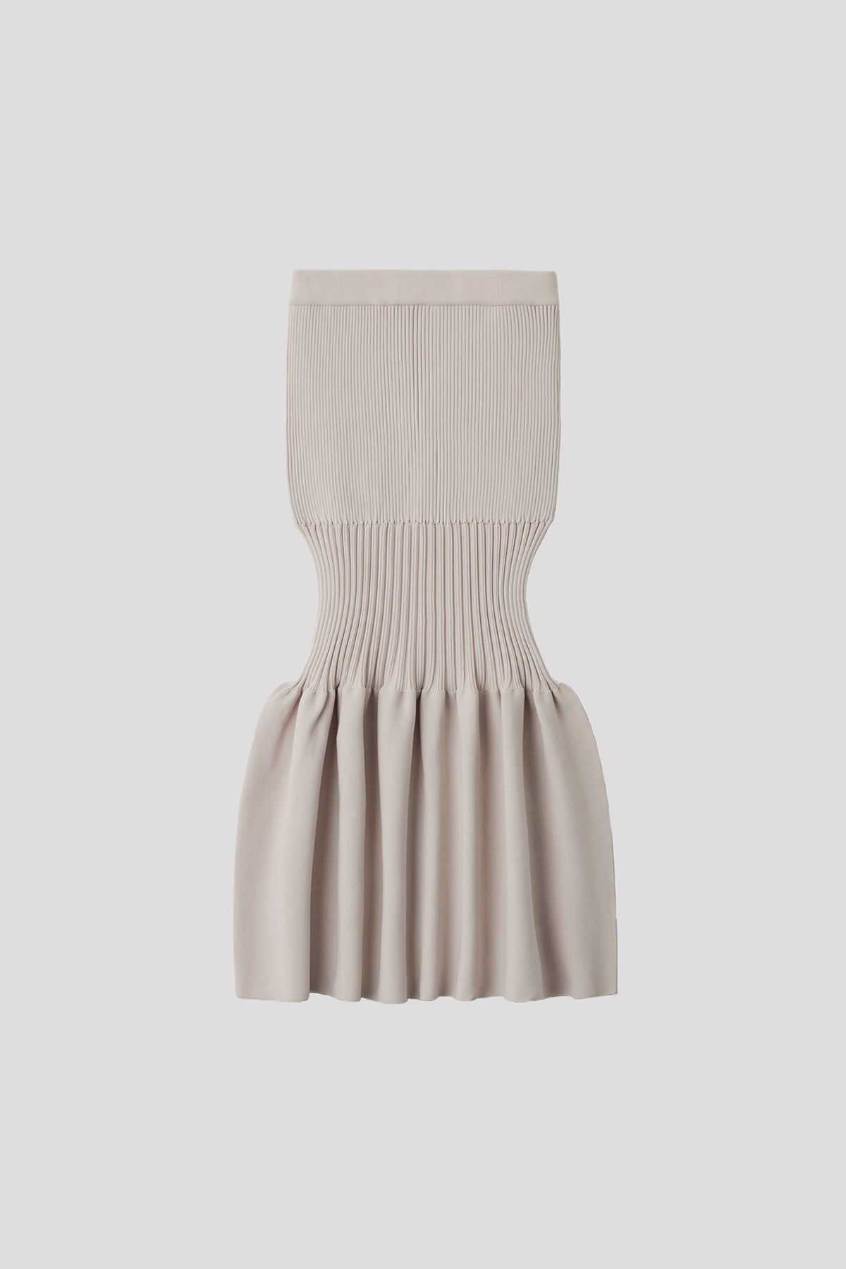 FLUTED MERMAID SKIRT