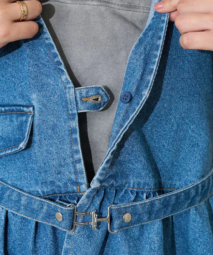 Painter Vest / Denim Vest <Compatible with Setups>