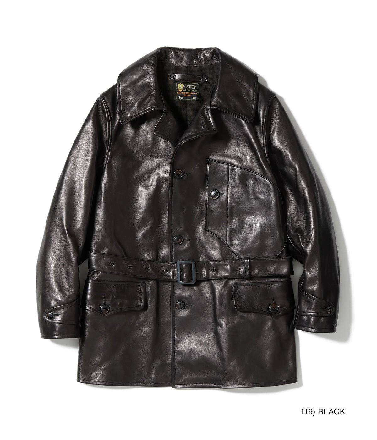 AVIATION ASSOCIATES HORSE HIDE AVIATOR COAT