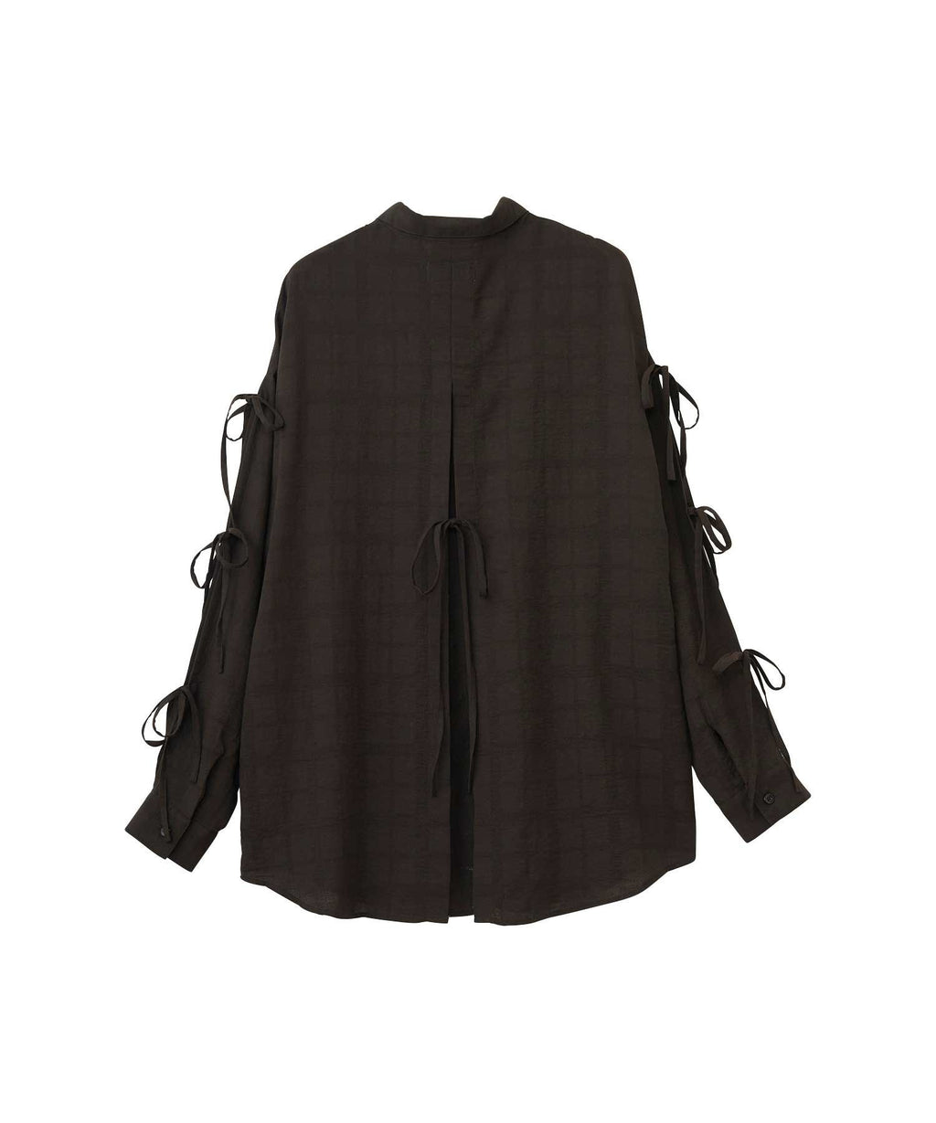 Hysteric Typical Girls Slit Ribbon Shirt