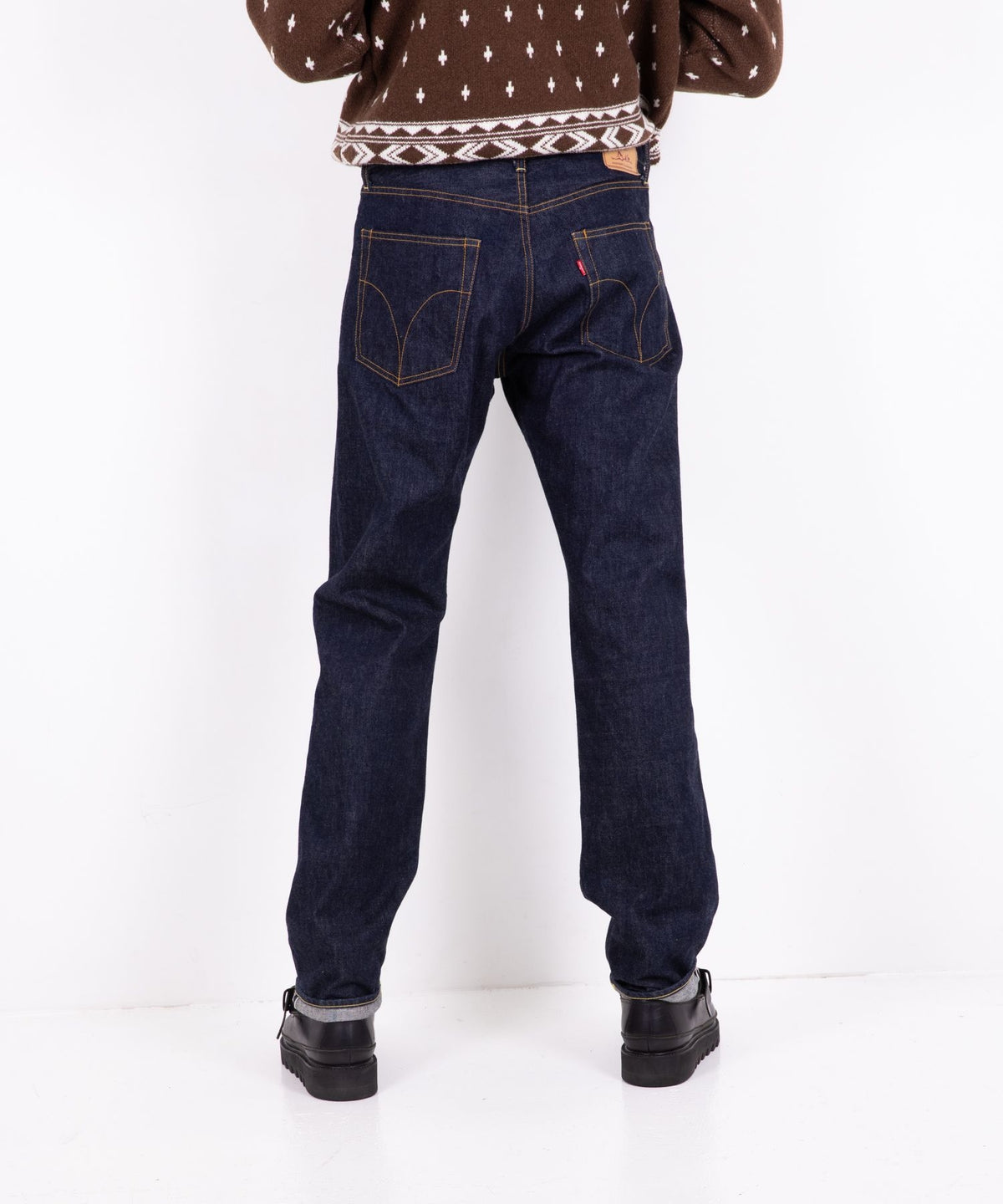 Straight Denim Pants