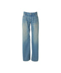 Low Rise Straight Denim Pants
