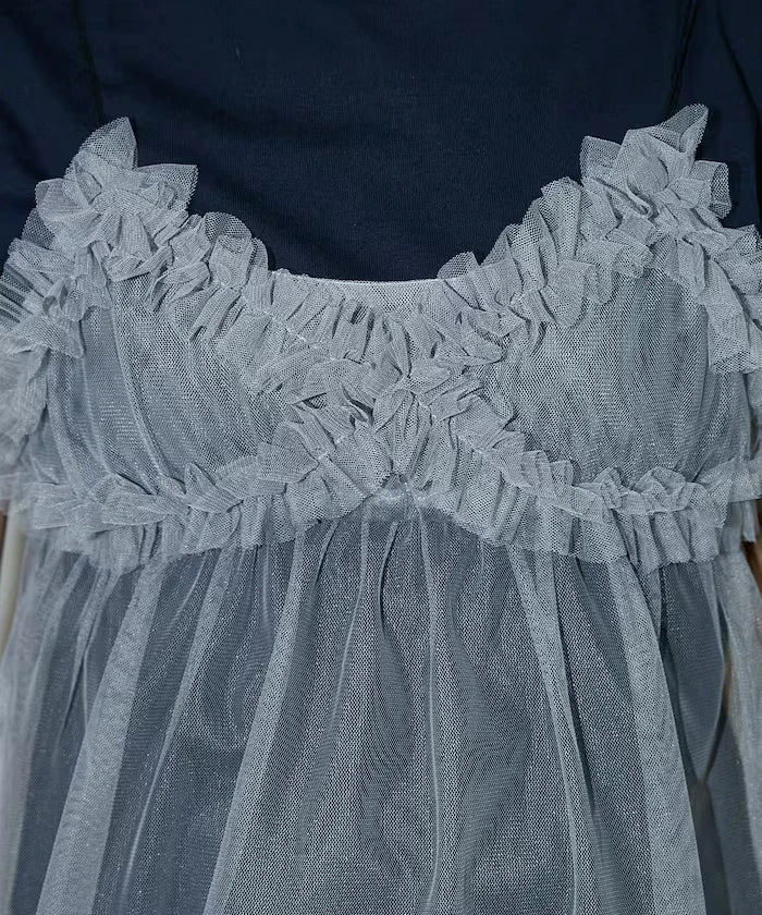 Tulle Bustier T-shirt Set Limited Edition
