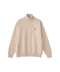 Vixen Girl Patch Turtle Neck Sweater