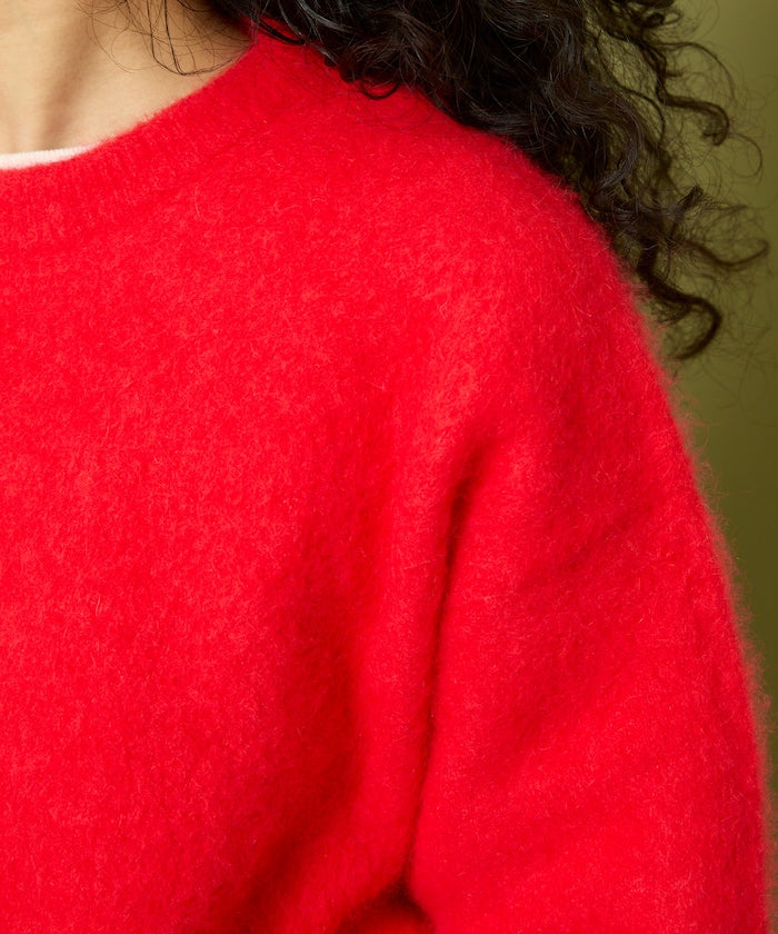 Fluffy Knit Pullover